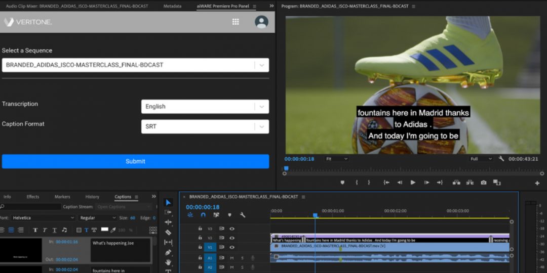 Captioning Sports
